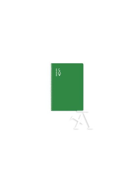 PAQ 5 BLOC Fº 50H 70G MILIMETRADO 2X2X16 ESCOLOFI VERDE